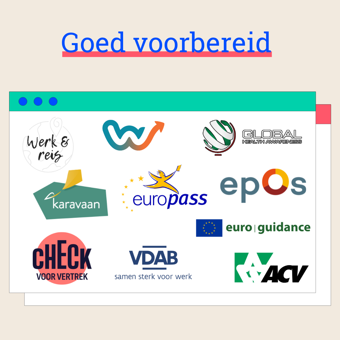 infostanden goed voorbereid