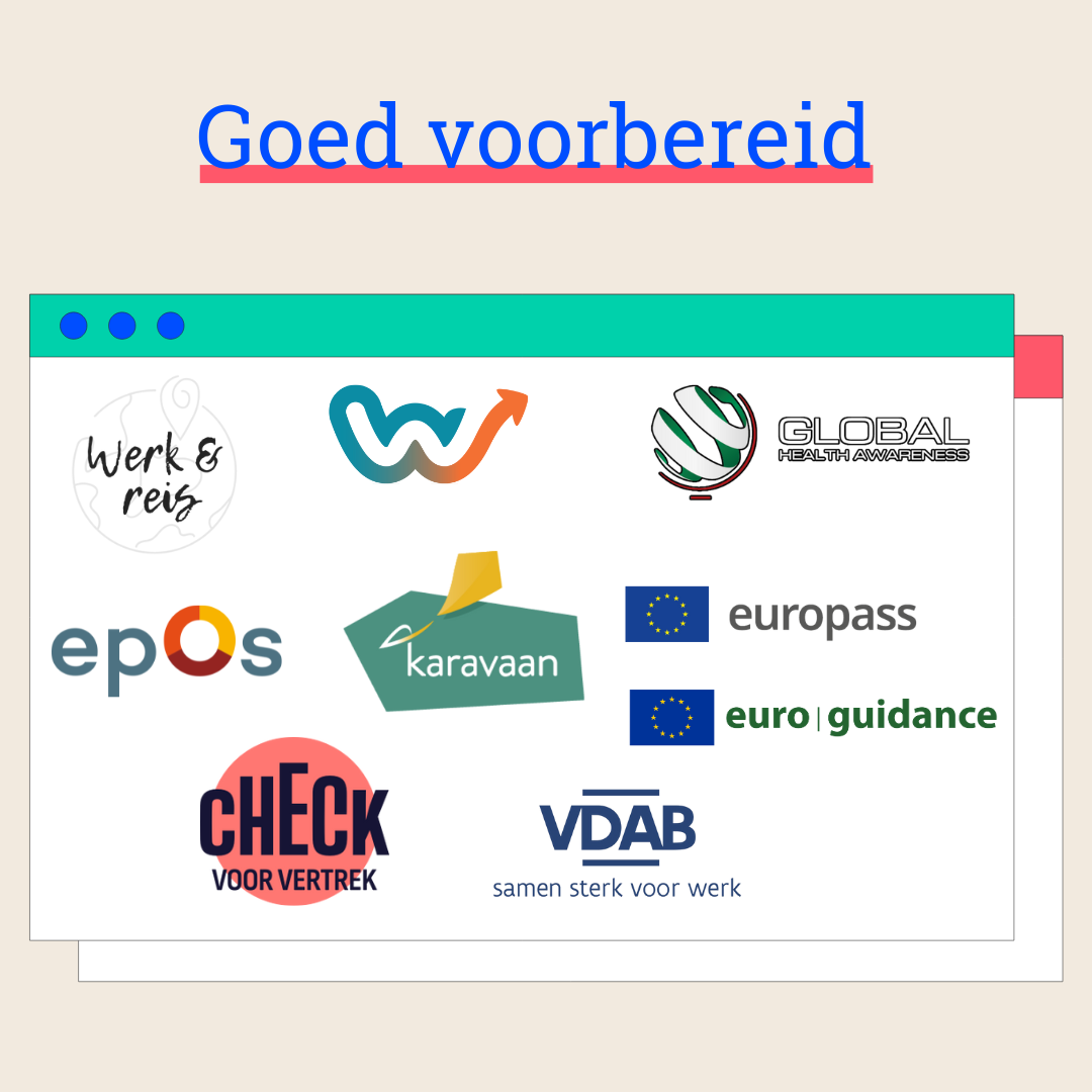 infostanden goed voorbereid