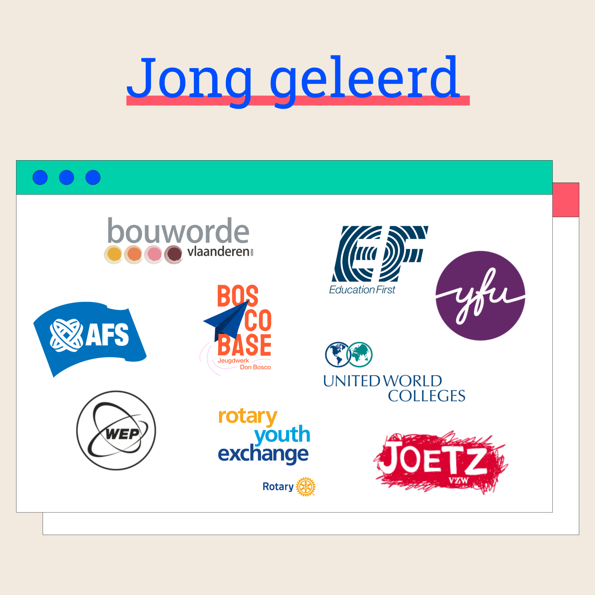 Alle organisaties rond Jong Geleerd