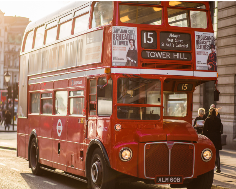 Bus in Londen